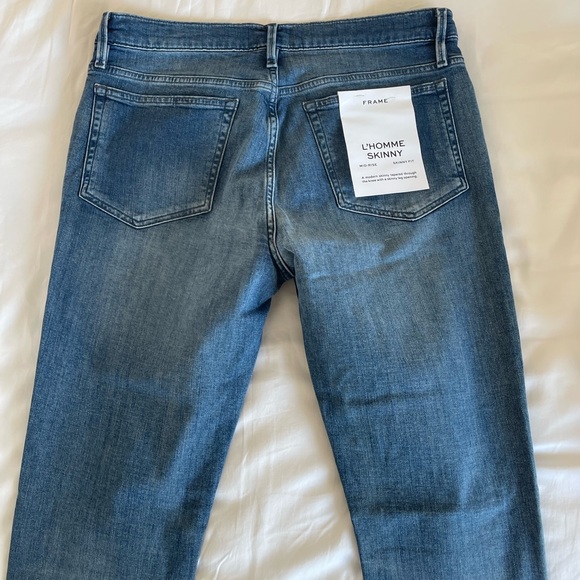 NWT Frame L’Homme Skinny Jeans Sz 32